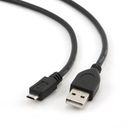 Кабель Cablexpert USB2.0 A-micro (0.3 м; черный) — фото, картинка — 1