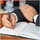 Ручка шариковая синяя 