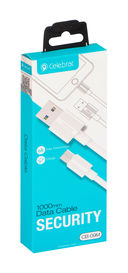 Кабель Celebrat CB-09, Micro USB (белый) 1м — фото, картинка — 1