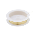 Проволока медная для рукоделия (0,3 мм х 30 м; золото) — фото, картинка — 1