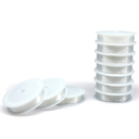 Леска для бисера (0,3 мм х 100 м; белый) — фото, картинка — 1