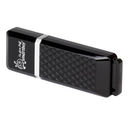 USB Flash Drive 16Gb SmartBuy Quartz (Black) (SB16GBQZ-K) — фото, картинка — 1