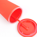 Стакан с трубочкой 