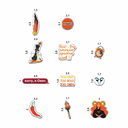 Набор 3D наклеек 