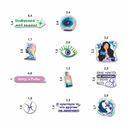 Набор 3D наклеек 