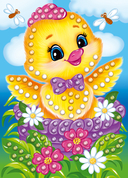 Аппликация бусинами 