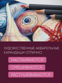 Набор карандашей акварельных 