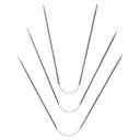 Спицы чулочные гибкие (металл; 2 мм; 21 см) — фото, картинка — 5