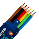 Набор пластиковых цветных карандашей 