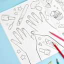 Модные раскраски. Модные девчонки — фото, картинка — 2