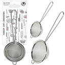 Сито металлическое с ручкой (2 шт.) — фото, картинка — 1