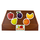 Пластик на липучках. Фрукты, овощи, ягоды, грибы — фото, картинка — 5