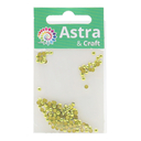 Стразы термоклеевые для рукоделия (3 мм; 150 шт.; желтый) — фото, картинка — 2