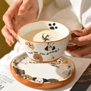 Чашка с блюдцем 