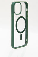 Чехол Case Acrylic MagSafe для iPhone 12/12 Pro (зелёный блистер) — фото, картинка — 1