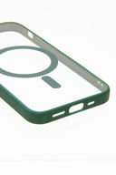 Чехол Case Acrylic MagSafe для iPhone 12/12 Pro (зелёный блистер) — фото, картинка — 2