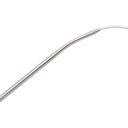 Набор круговых спиц для вязания (металл; 40 см; 3 шт.) — фото, картинка — 1