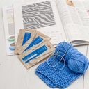 Набор круговых спиц для вязания (металл; 40 см; 3 шт.) — фото, картинка — 3