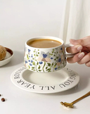 Чашка с блюдцем 