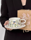 Чашка с блюдцем 