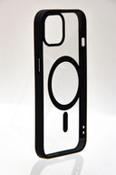 Чехол Case Acrylic MagSafe для iPhone 13 Pro Max (чёрный блистер) — фото, картинка — 1
