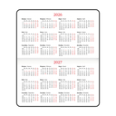 Еженедельник датированный на 2026 год  Еженедельник датированный на 2026 год