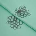 Кольцо соединительное для бижутерии (10 мм; 50 шт.; черный никель) — фото, картинка — 2