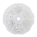 Набор фурнитуры для украшений (серебро) — фото, картинка — 1