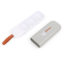 Таблетница (3 отделения; серый) — фото, картинка — 2