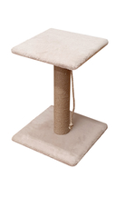 Когтеточка с полкой 