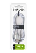 Кабель Atomic Energeek-Drive USB - Lightning (1 м; серебристый) — фото, картинка — 1