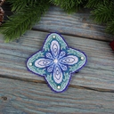 Набор для вышивания на пластиковой канве 