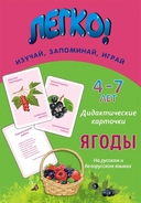 Дидактические карточки. Ягоды — фото, картинка — 1