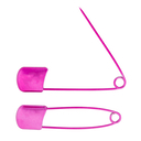 Булавки английские (6 шт.; розовый) — фото, картинка — 1