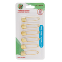 Булавки английские (6 шт.; золото) — фото, картинка — 4