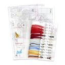 Набор для вышивания на пластиковой канве 