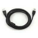 Кабель Cablexpert USB2.0 AM-AF (3 м; черный) — фото, картинка — 2