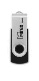 USB Flash Mirex Swivel White 16GB — фото, картинка — 1
