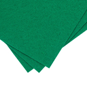 Фетр листовой жесткий (20х30 см; изумрудный; 3 листа) — фото, картинка — 1