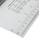 Скребок кондитерский металлический (15х12 см) — фото, картинка — 2