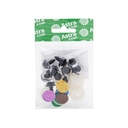 Глазки для игрушек (16 мм; 10 шт.; 5 цветов) — фото, картинка — 6