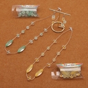 Набор стеклянных бусин 