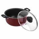 Кастрюля алюминиевая с крышкой 3,5 л 