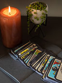Карты мини Таро Таро Райдера Уэйта классические. 78 карт и 2 пустые карты (матовые; белый срез) — фото, картинка — 4