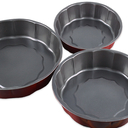 Форма для выпекания алюминиевая (3 шт.) — фото, картинка — 1