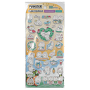 Набор гелевых наклеек 