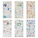 Набор гелевых наклеек 