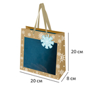 Пакет бумажный подарочный 